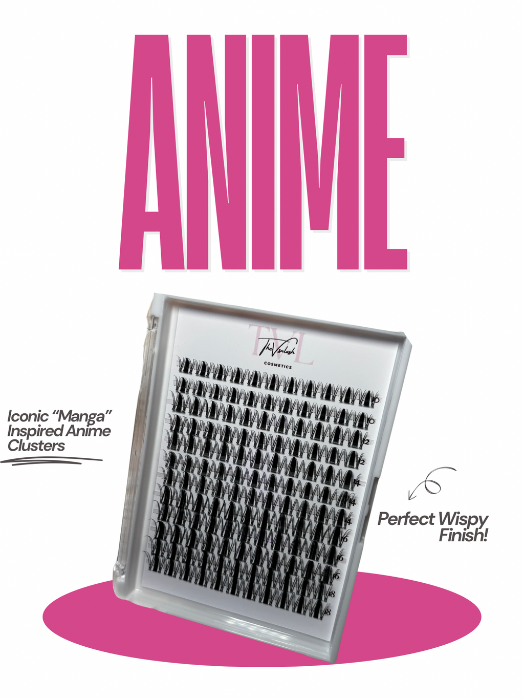 Anime Lash Clusters